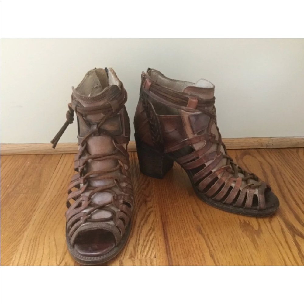 FREEBIRD by Steven Wazee bootie sandals